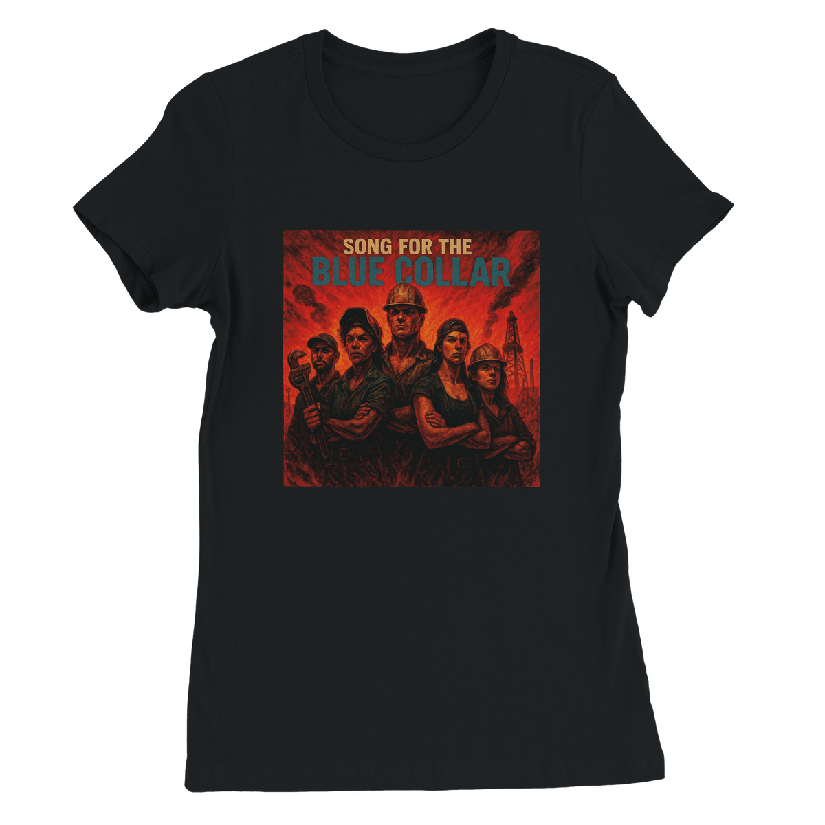 Song for the Blue Collar - Women’s Cut T-Shirt