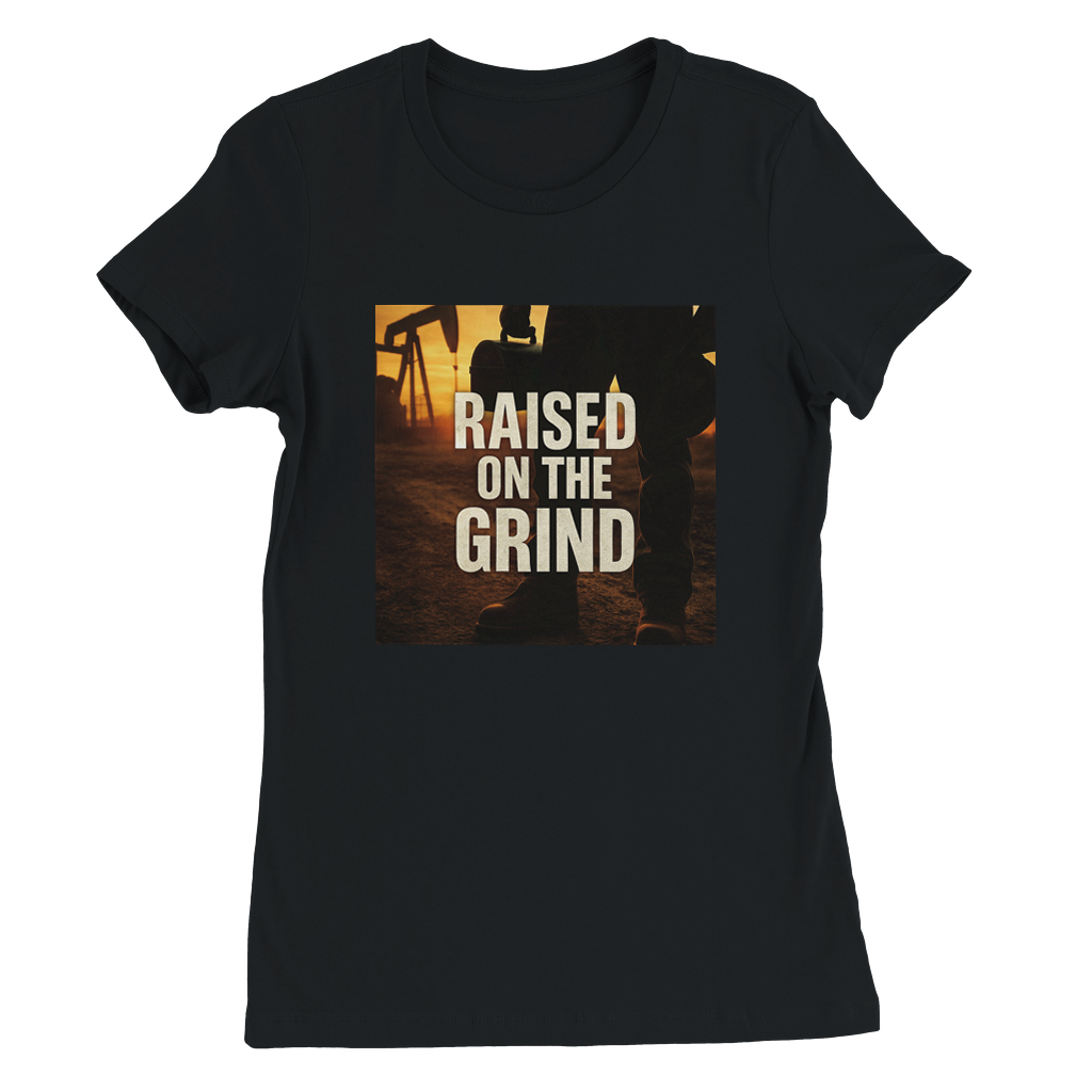 Raised On The Grind - Women’s Cut T-Shirt