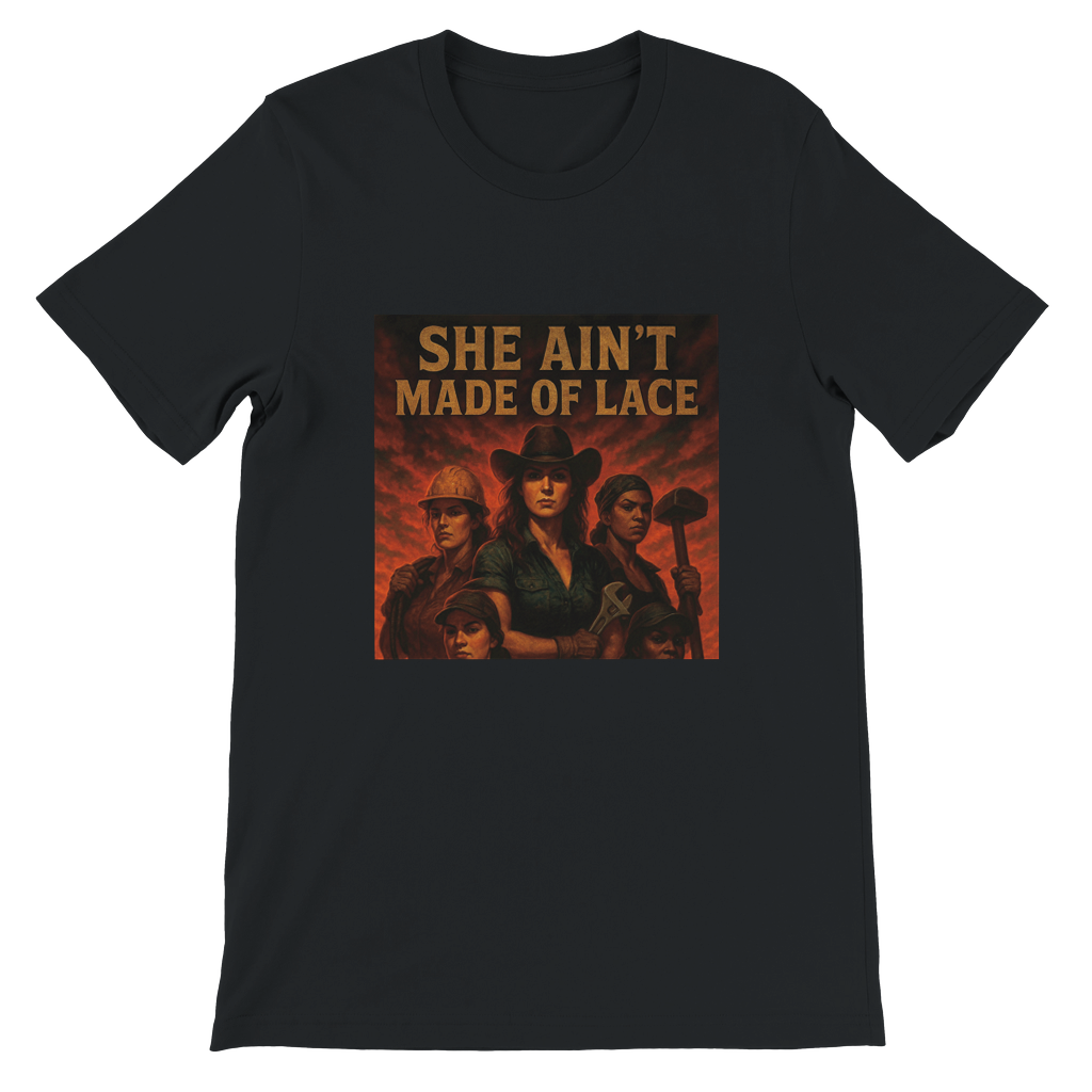 She Aint Made of Lace - Unisex T-Shirt
