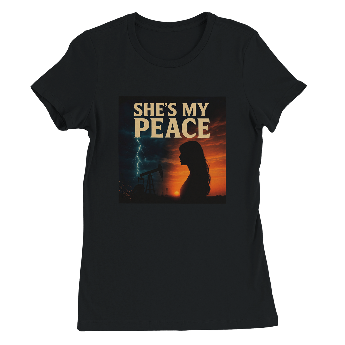 She's My Peace - Women’s Cut T-Shirt