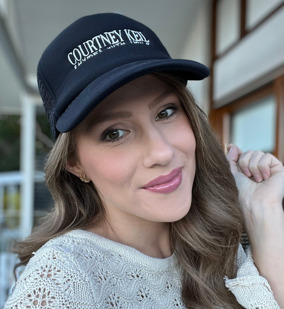 Courtney Keil Trucker Cap Black