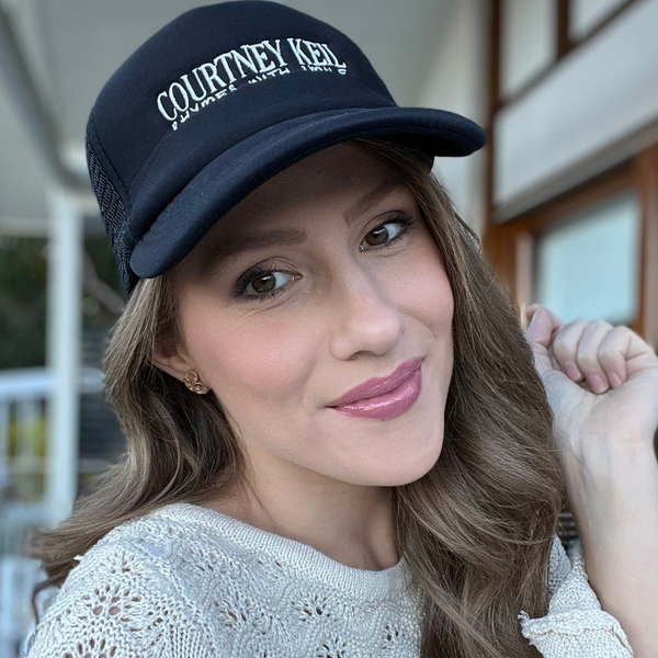 Courtney Keil Trucker Cap Black