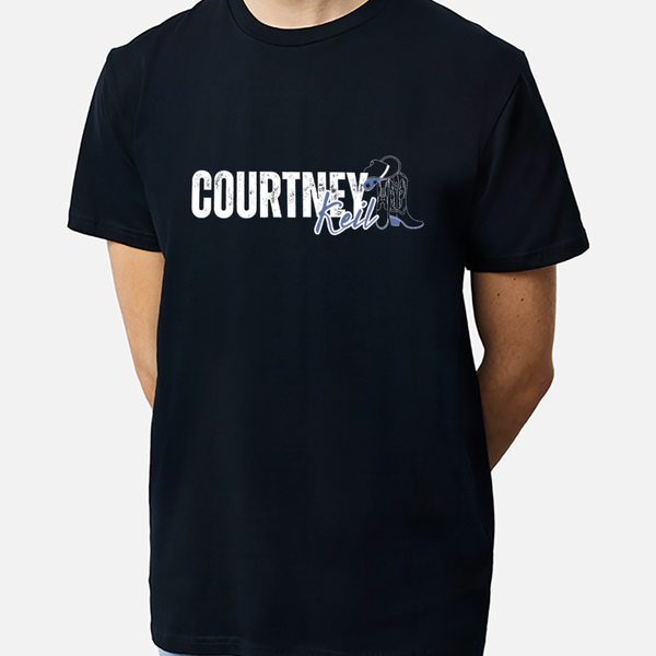 Courtney Keil Black T-Shirt