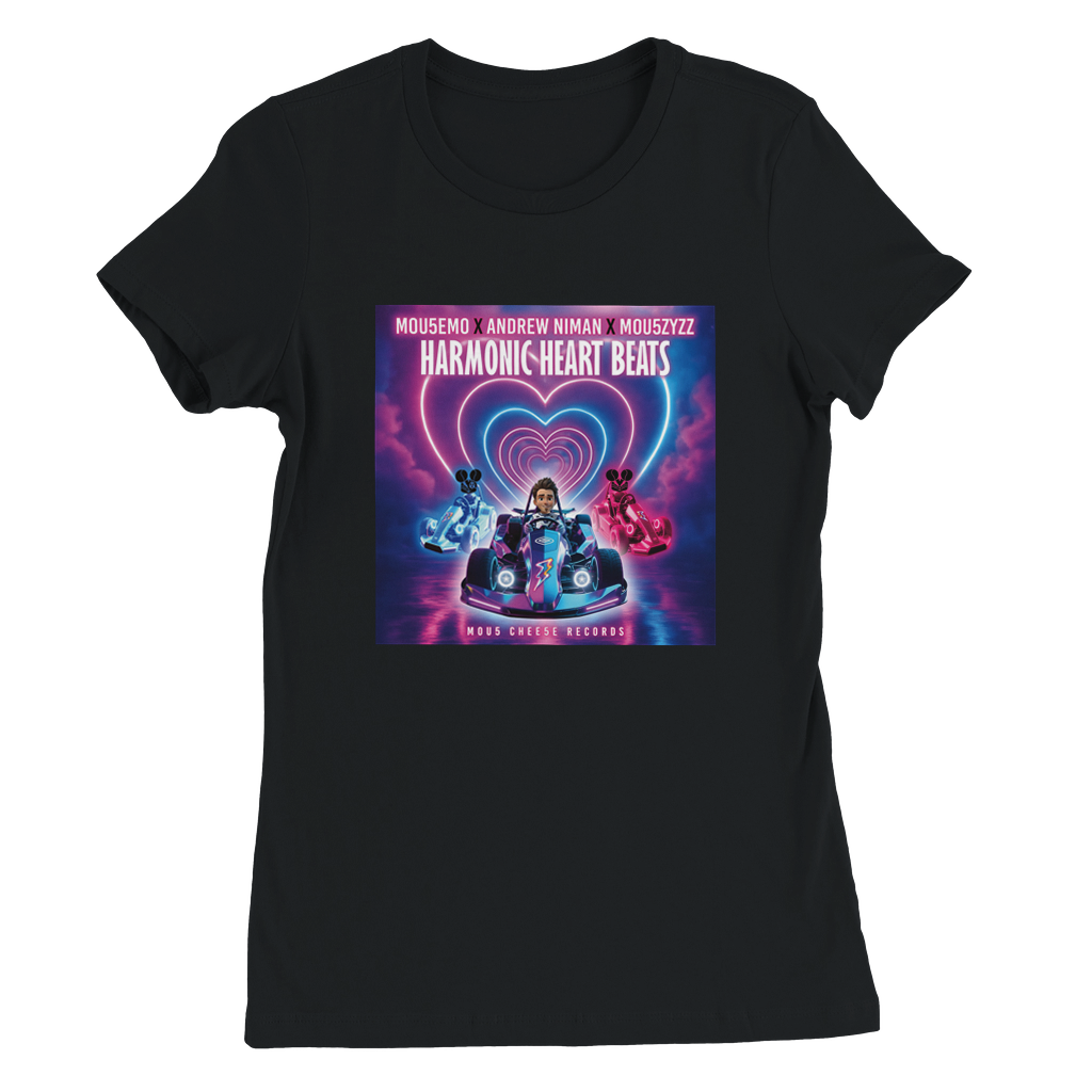 Harmonic Heart Beats - Women’s Cut T-Shirt