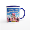 Give Me Your Whole Hand - Ceramic Mug