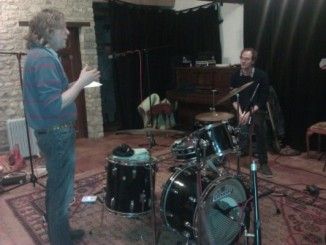 ....with producer
Ed Bentley....
