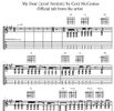 My Dear (2026) - Official Guitar Tab PDF Download
