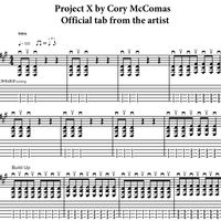 Project X (2024) - Official Guitar Tab PDF Download