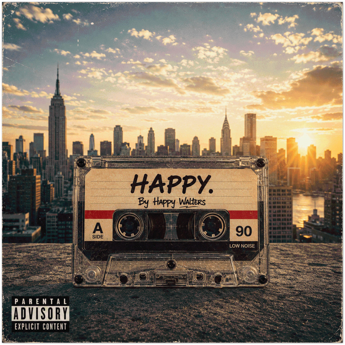 HAPPY. - Fine Art Poster