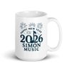 New Year White Glossy Mug