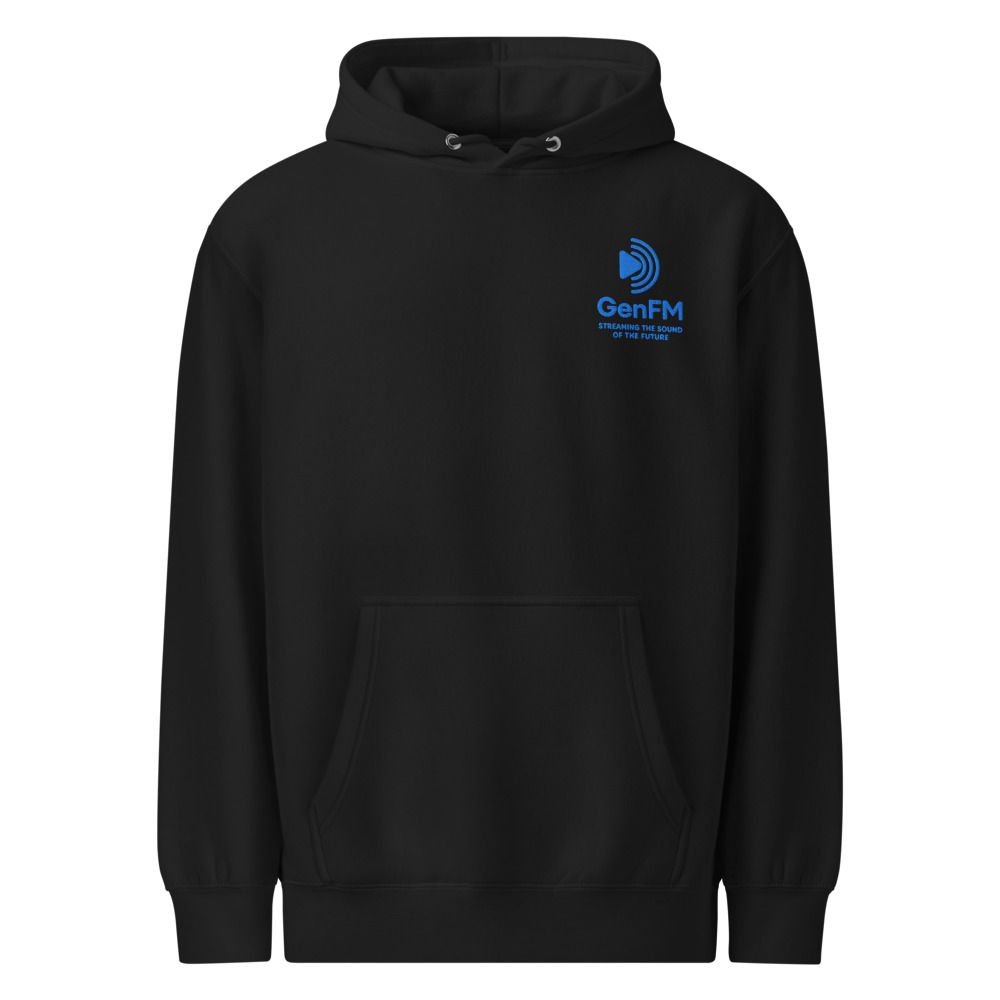 GenFM Unisex Premium Mid-Weight Hoodie | Lane Seven LS14001