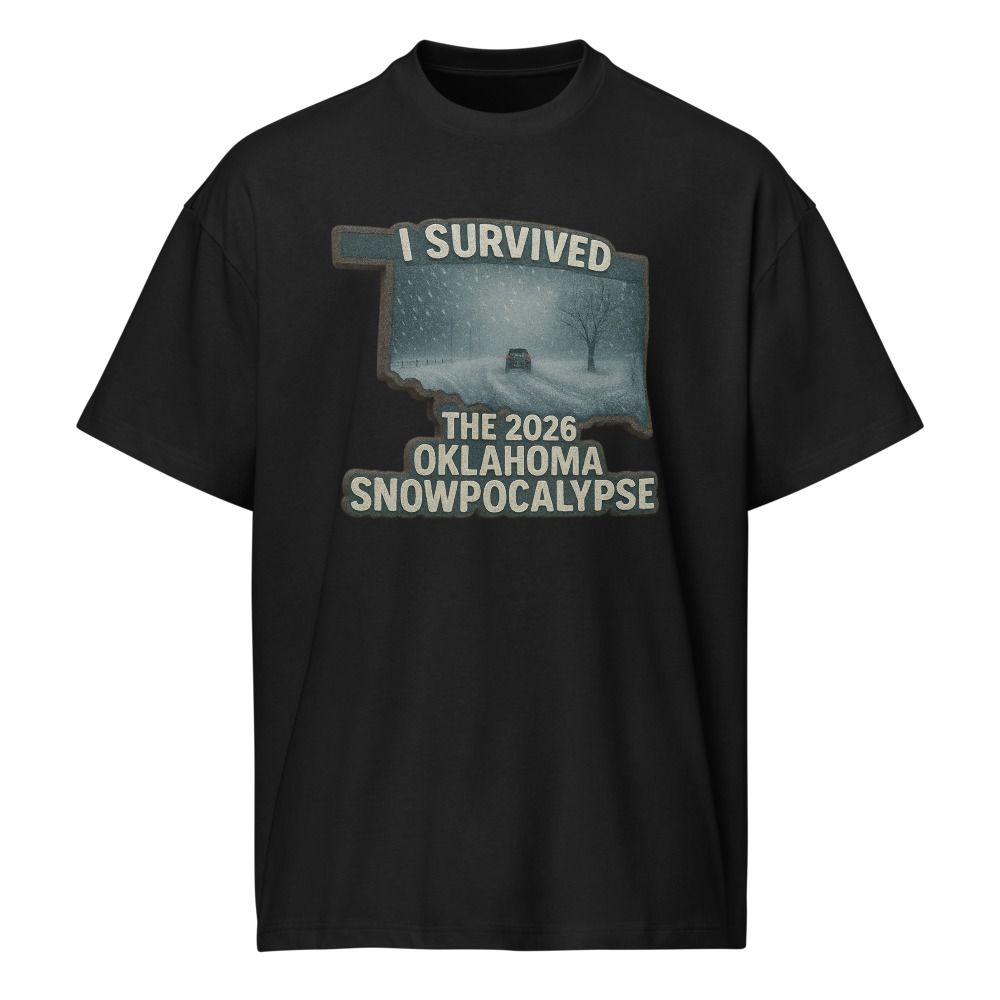 Snowpocalypse Men's Box Tee | Cotton Heritage MC1087