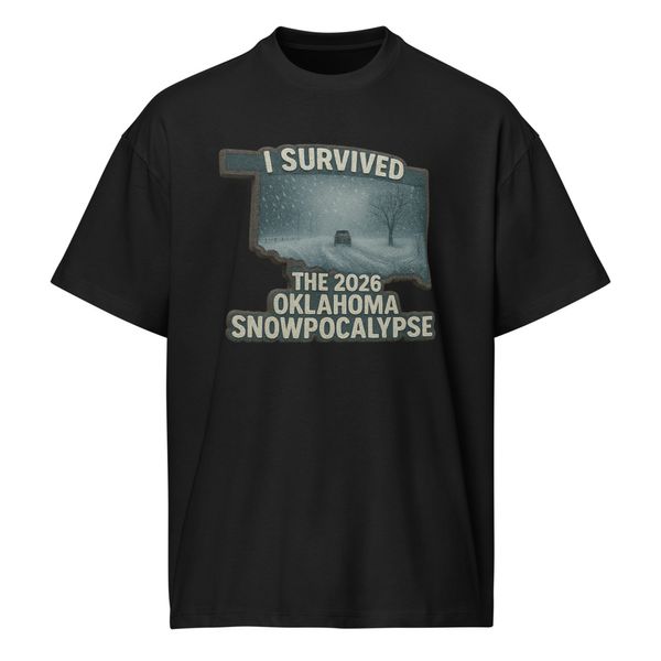 Snowpocalypse Men's Box Tee | Cotton Heritage MC1087