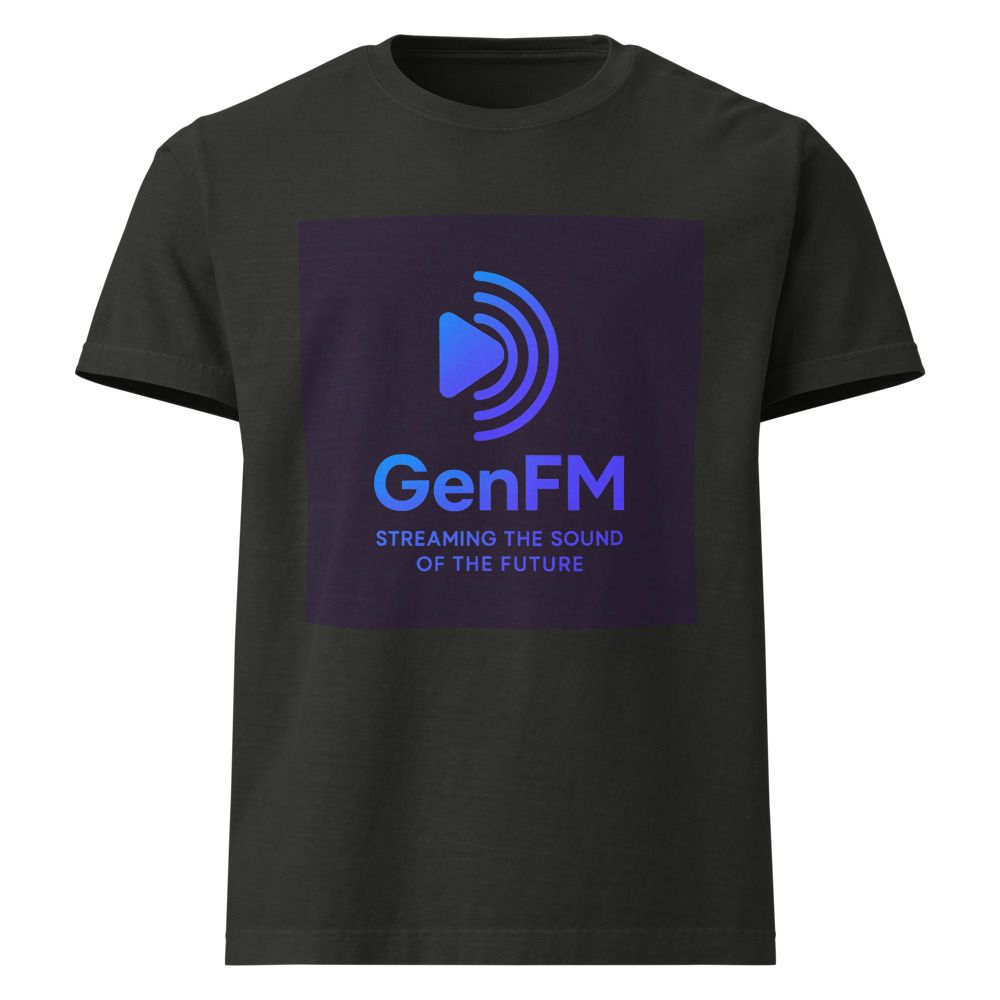 GenFM Unisex Oversized Garment-Dyed T-Shirt | Bella + Canvas 4810