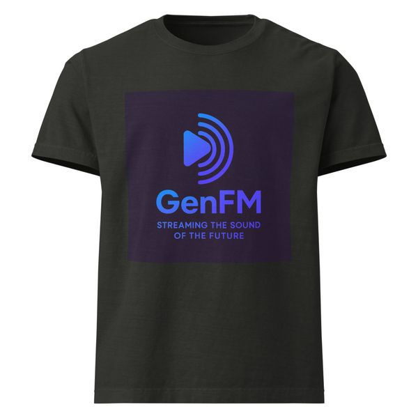 GenFM Unisex Oversized Garment-Dyed T-Shirt | Bella + Canvas 4810