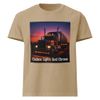 Chicken Lights And Chrome Unisex Oversized Garment-Dyed T-Shirt | Bella + Canvas 4810