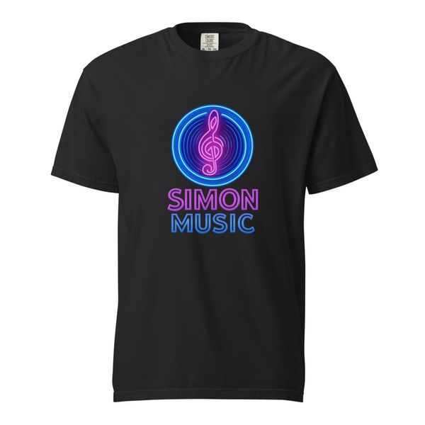 Simon Music Unisex Garment-Dyed Heavyweight T-Shirt | Comfort Colors 1717