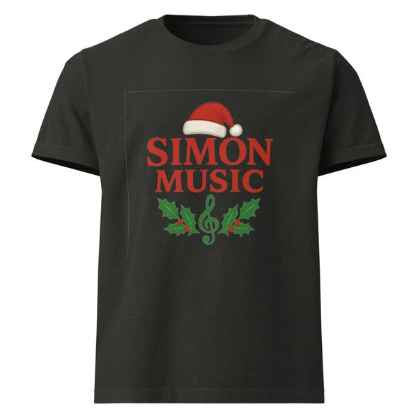 Christmas Unisex Oversized Garment-Dyed T-Shirt | Bella + Canvas 4810