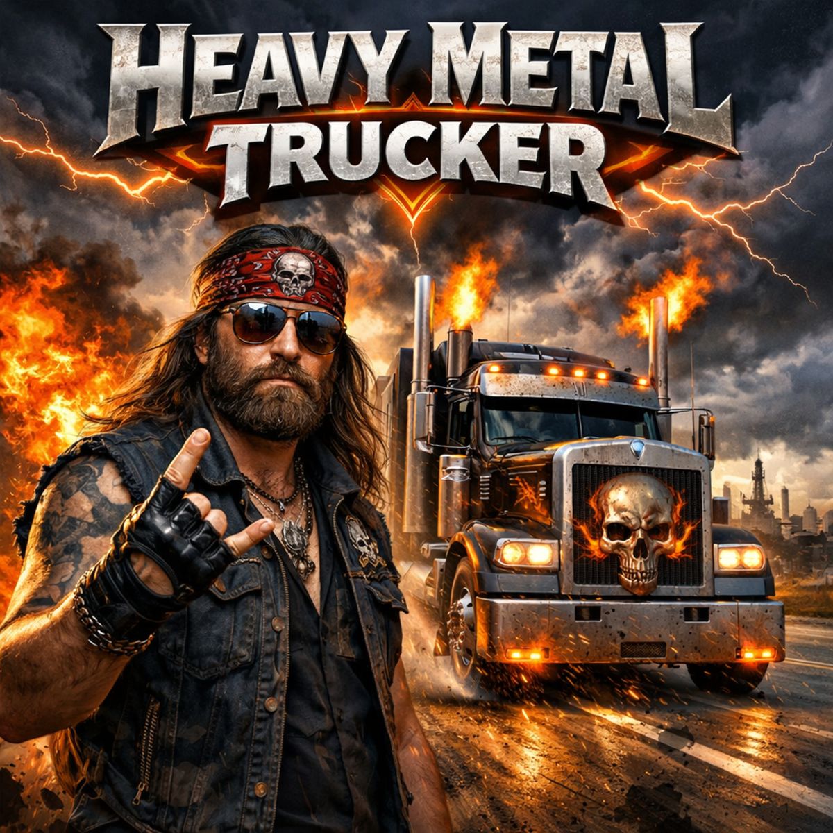 Heavy Metal Trucker - CD
