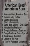 American Bred, American Born  - CD