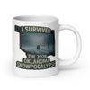 Snowpocalypse White Glossy Mug