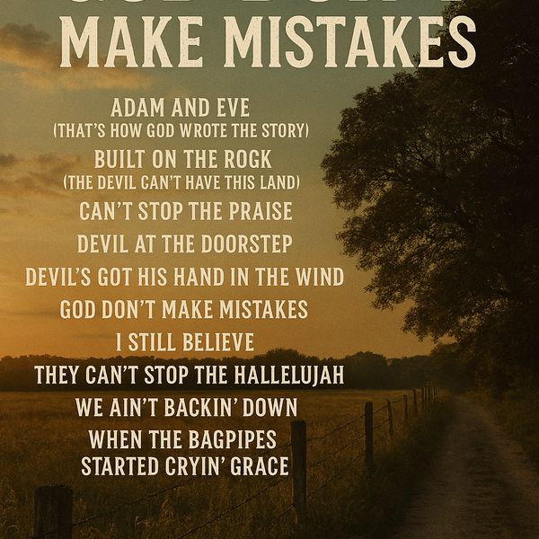 God Don’t Make Mistakes  - CD