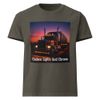 Chicken Lights And Chrome Unisex Oversized Garment-Dyed T-Shirt | Bella + Canvas 4810