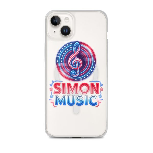 Simon Music MagSafe® Clear Case for iPhone