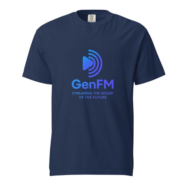 GenFM Unisex Garment-Dyed Heavyweight T-Shirt | Comfort Colors 1717