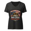 Real Heroes Women's Relaxed V-Neck T-Shirt | Bella Canvas 6405CVC