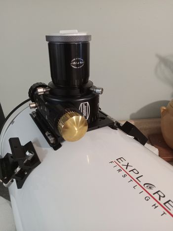 In the summer of 2025, Zippy got an upgrade, a Baader Planetarium 2-speed focuser.
