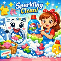 DETERGENT COMMERCIAL, NO MORE GRIME by Retha Shortridge