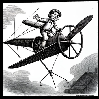 Ezekiel in his chartiot
