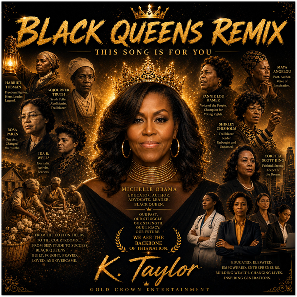 REMIX-BLACK QUEENS - Fine Art Poster
