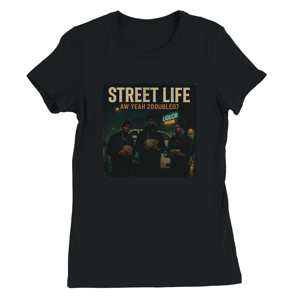 Street Life - Women’s Cut T-Shirt