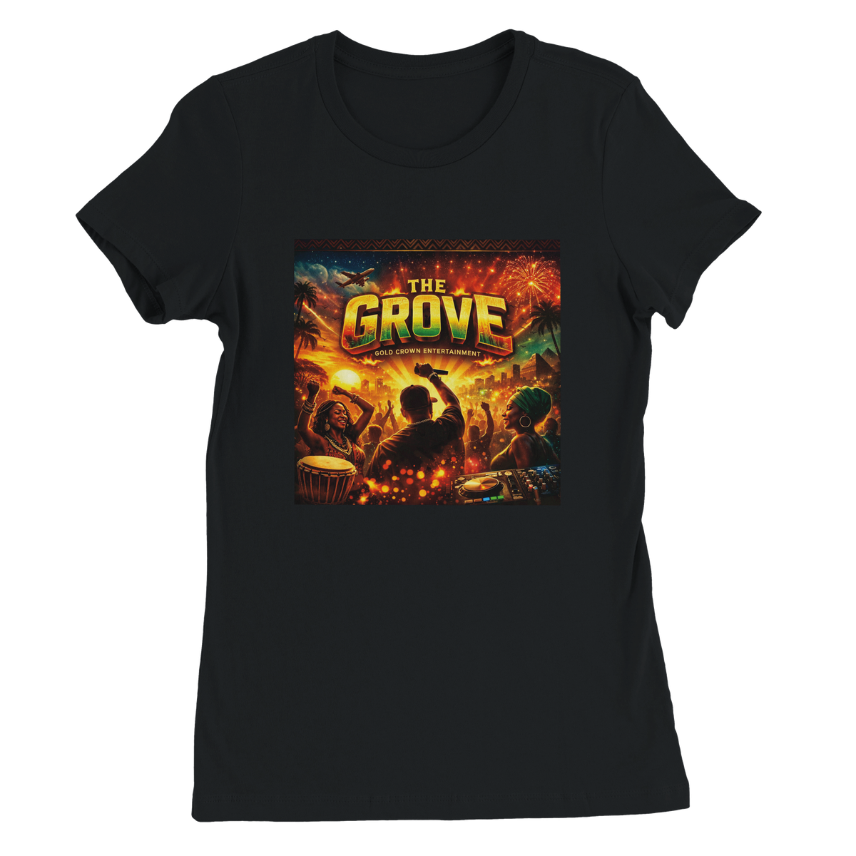THE GROVE (NIGERIA HIP-HOP/RAP) - Women’s Cut T-Shirt