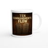 Ten Commandments Flow - Ceramic Mug
