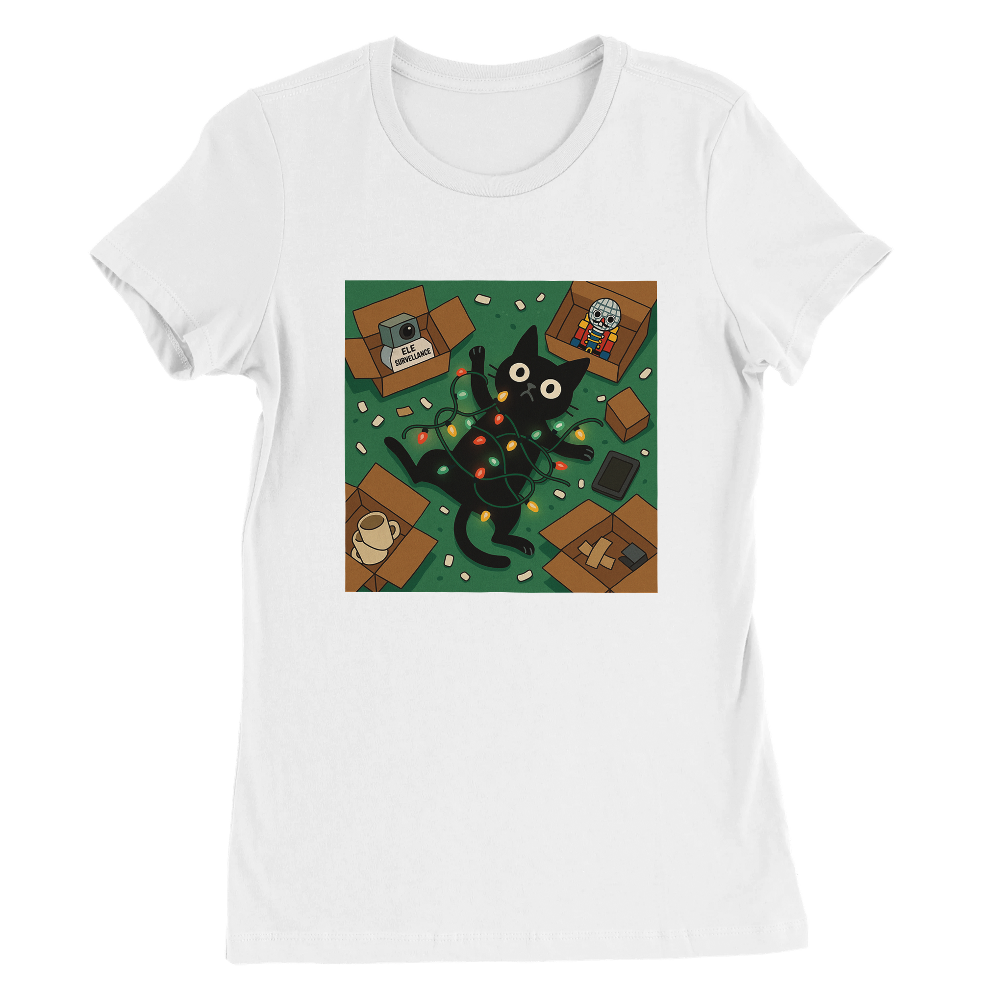Emotional Support Christmas - Women&rsquo;s Cut T-Shirt