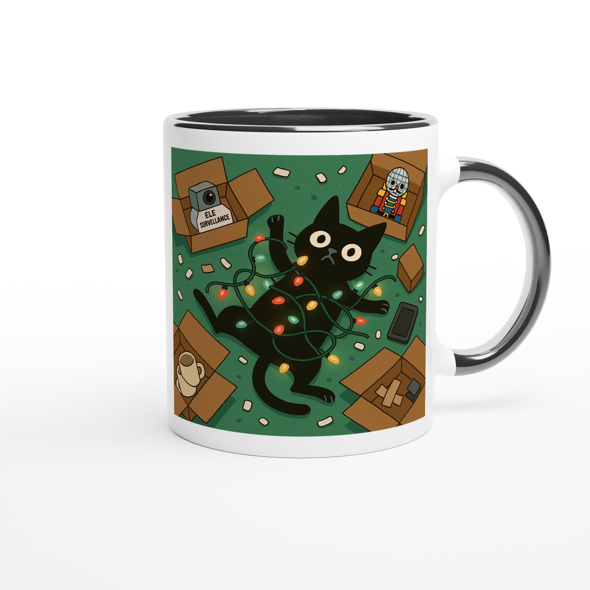 Emotional Support Christmas - Ceramic Mug