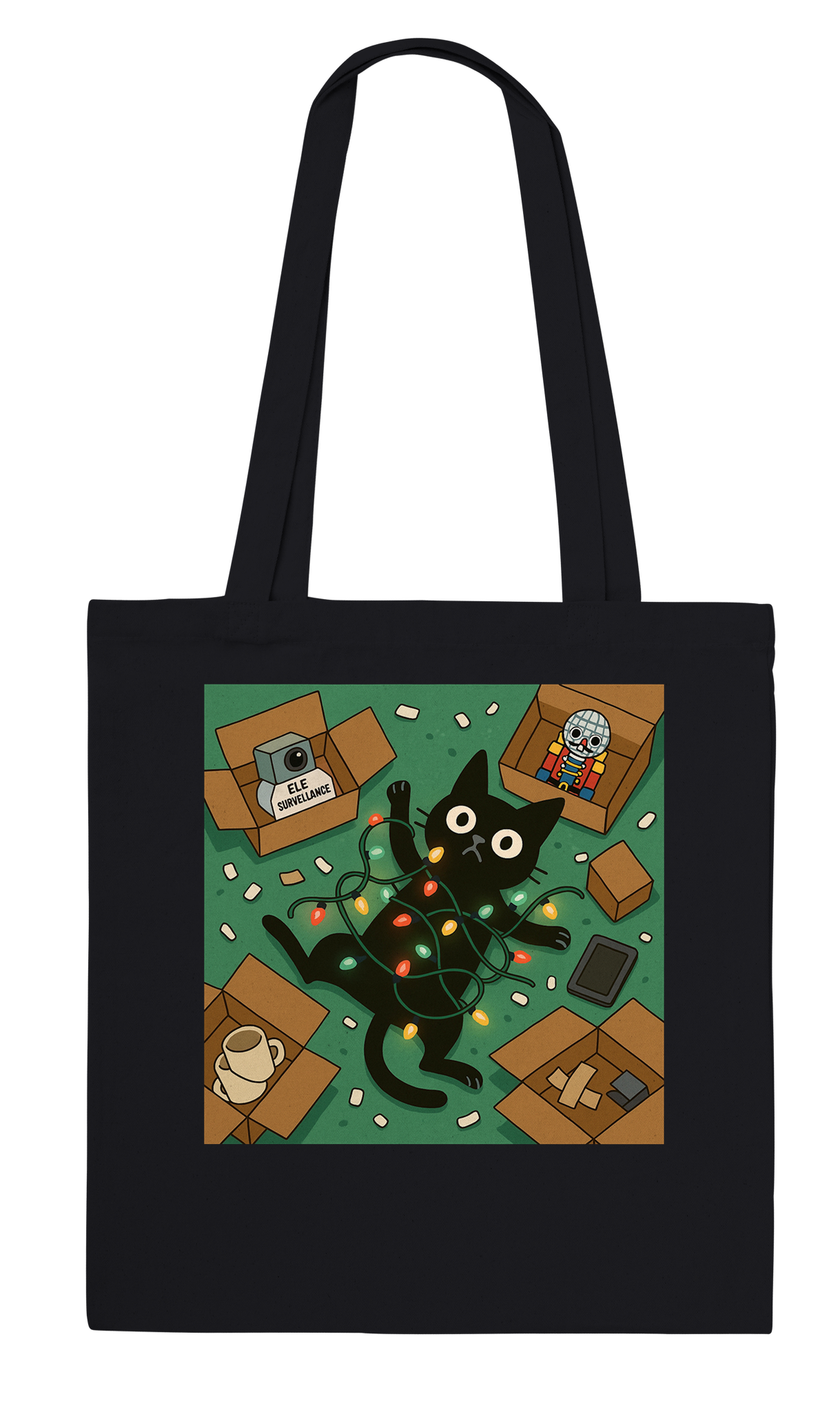 Emotional Support Christmas - Tote bag