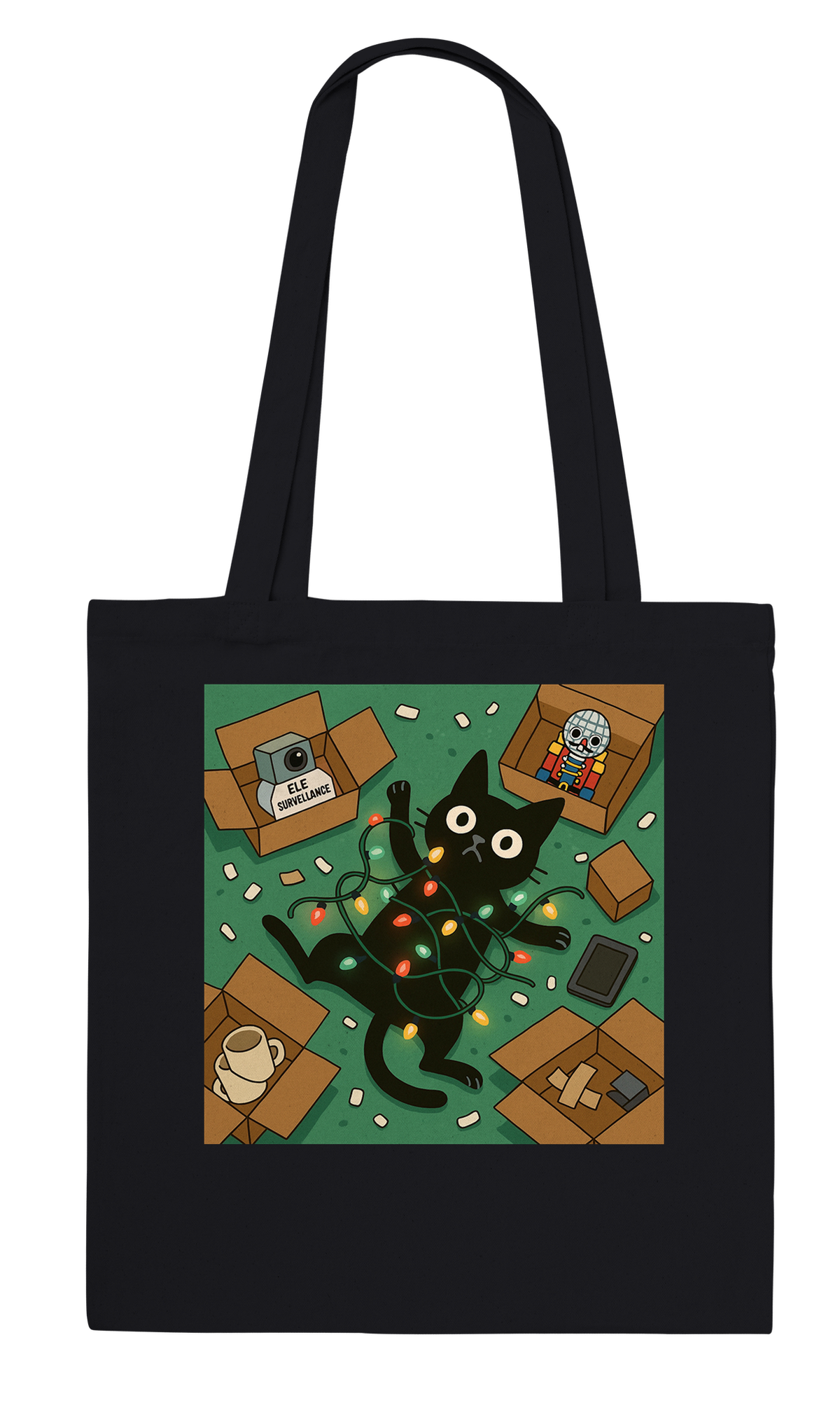 Emotional Support Christmas - Tote bag