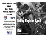 Robby Hopkins Band @ Lake Winnie