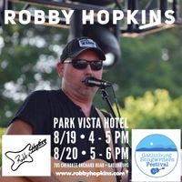 Robby Hopkins at Gatlinburg Songwriters Festival 