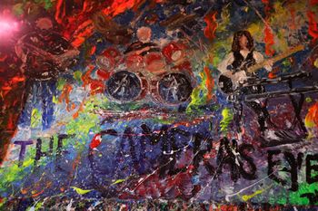 Painting by Dan McGraw; Photo by John Adams
