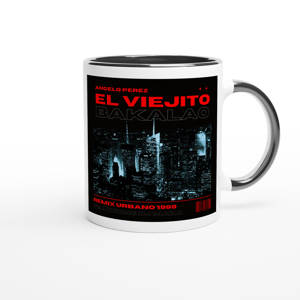 El Viejito Bakalao (feat. DJ Mailo) [Remix Urbano 1999] - Ceramic Mug