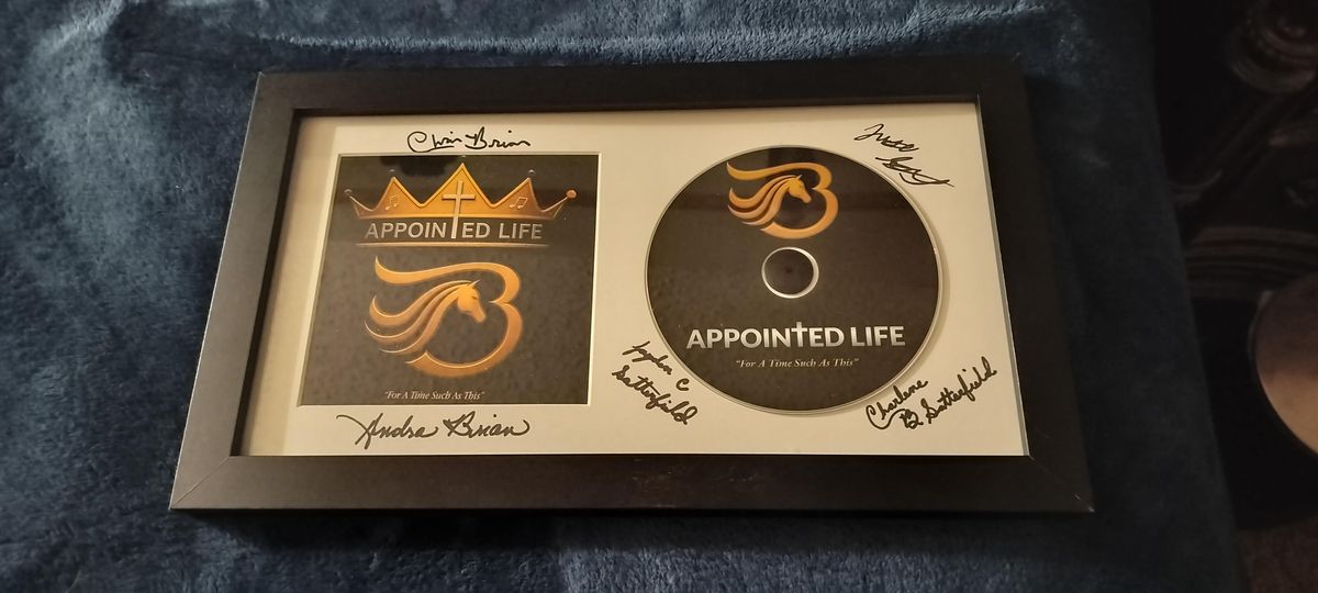 For A Time Such As This: Digital Download Only - Framed, signed CD,  Includes Digital Download