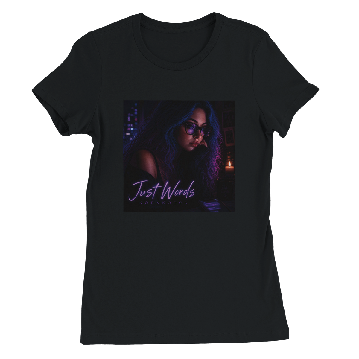 Just Words - Women’s Cut T-Shirt