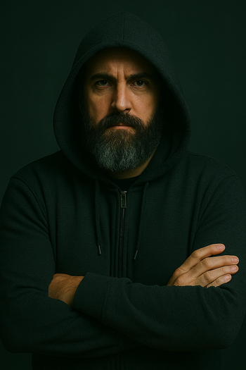 Kael - always in a hoodie!
