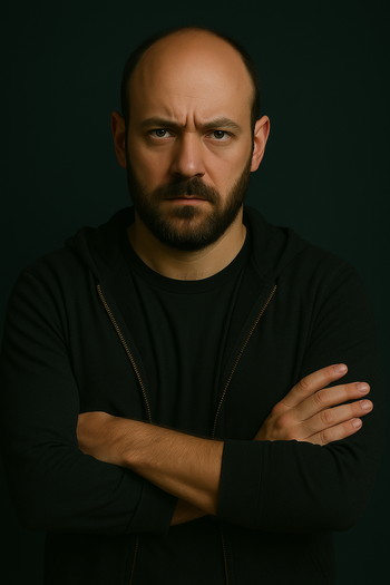 Dros looking serious
