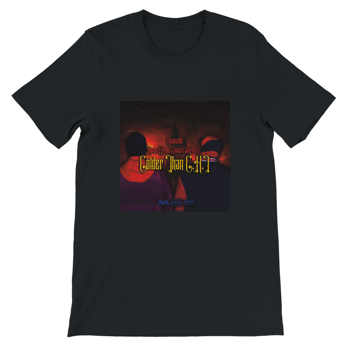 Colder Than C.H.I. (feat. Never) - Unisex T-Shirt